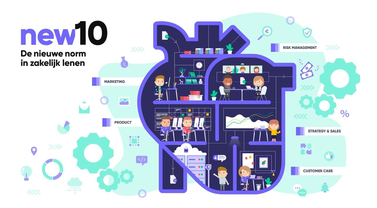 New10, Branding a startup's culture onto its walls
